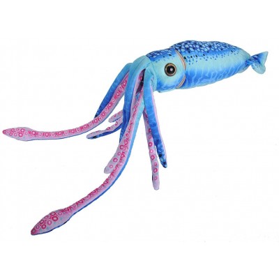 Giant Squid Plush Toy - Blue  Giant Squid Plush Toy - Blue